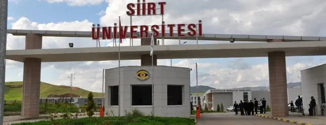 Siirt Üniversitesi birçok alandan 20 akademik personel alacak.