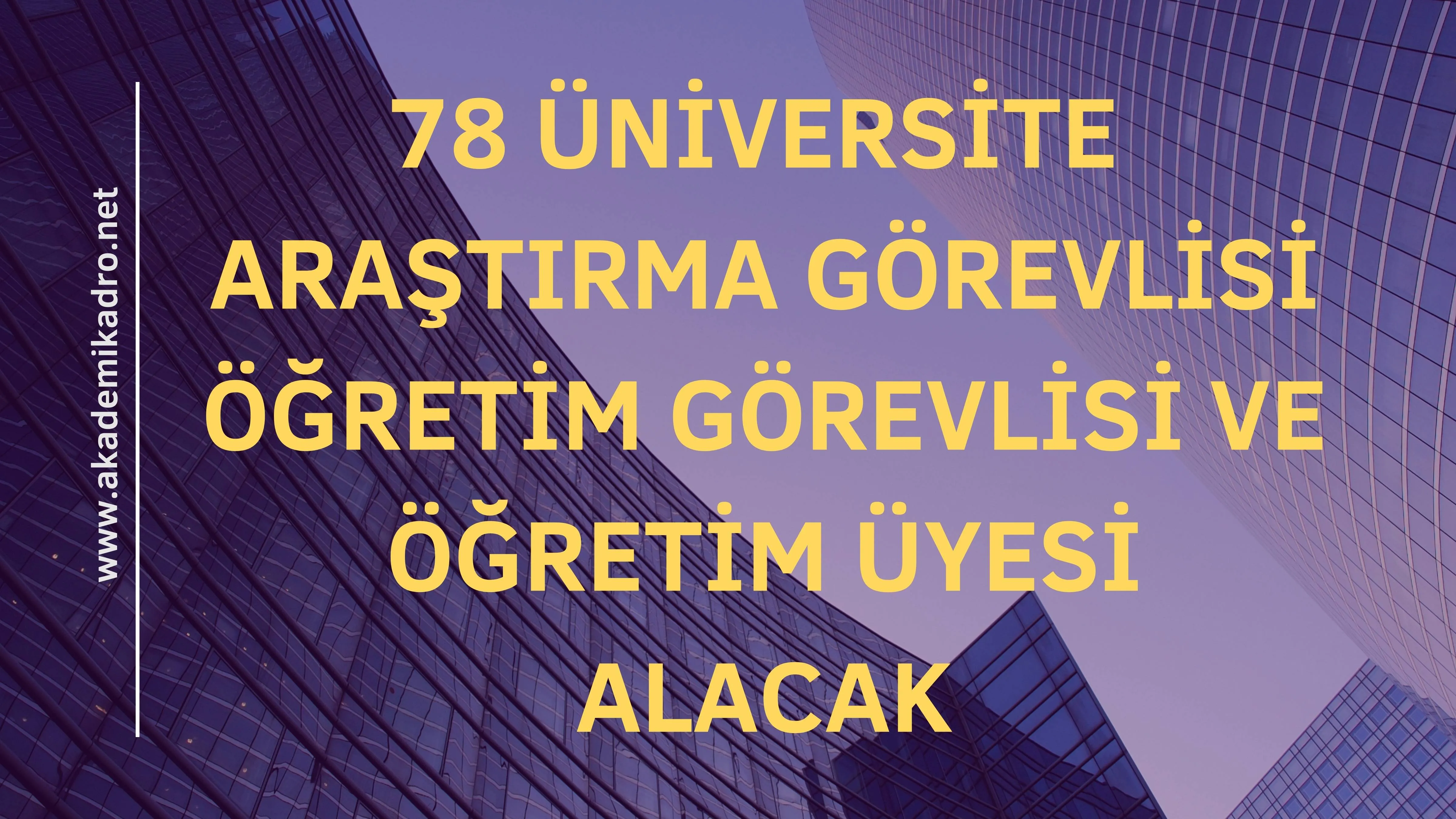 Üniversitelerin Aralık ayının son günlerinde yayımlanan bütün ilanlarına bu linkten ulaşabilirsiniz...