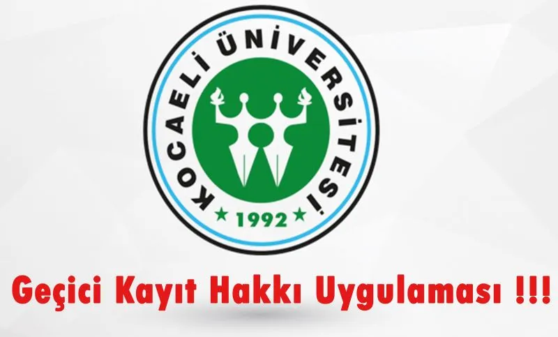 Kocaeli Üniversitesi 2020-2021 bahar yarıyılında Yabancı dil puanı olmayan doktora programına başvuracak adaylar için önemli bir karar aldı.
