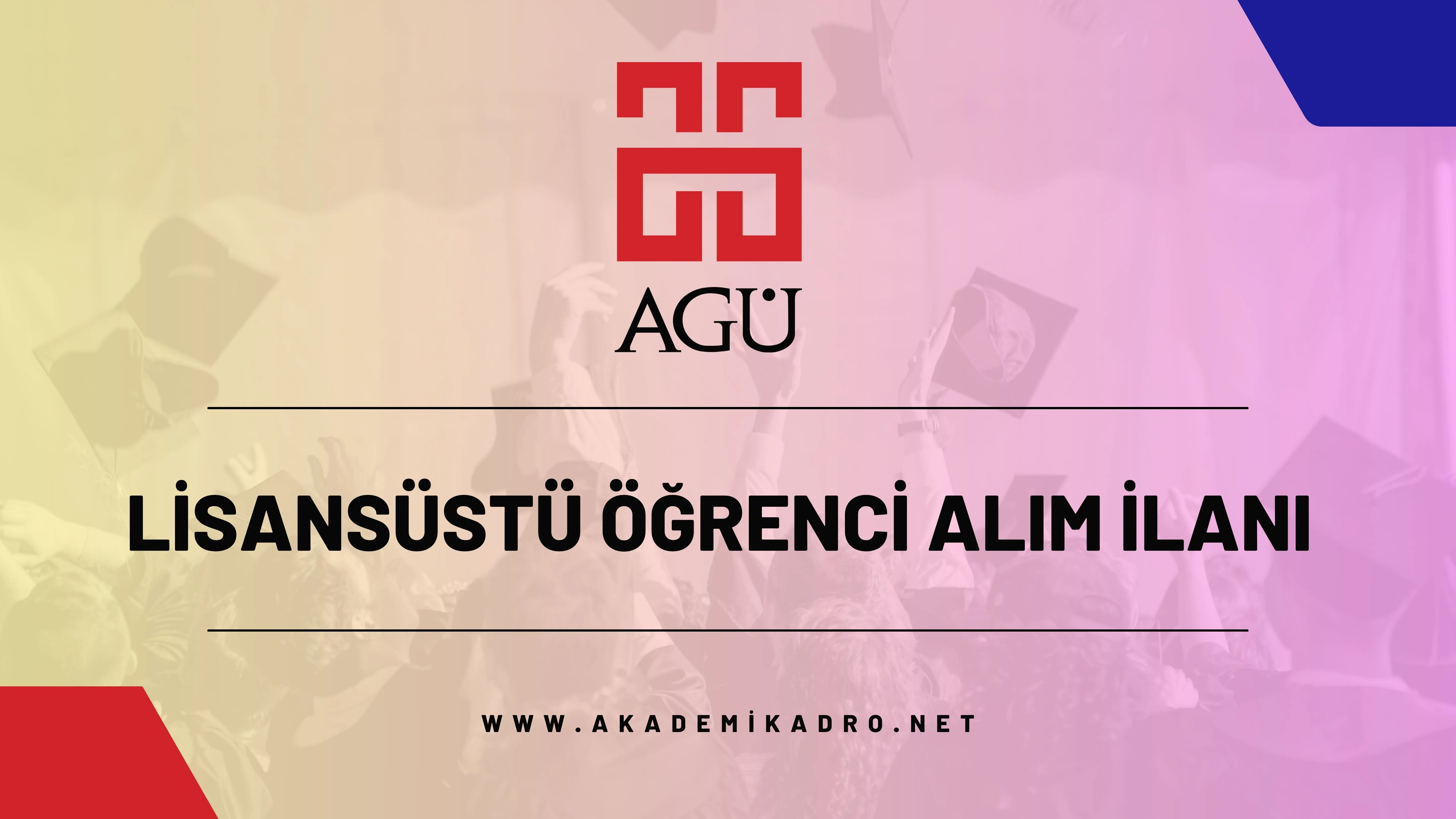 Abdullah Gül Üniversitesi 2023-2024 bahar döneminde lisansüstü programlara öğrenci alacaktır