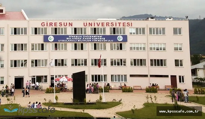 Giresun Üniversitesi 19 Öğretim Üyesi alacak Son başvuru tarihi 13 Nisan 2019