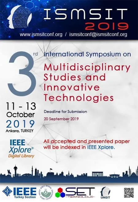 Disiplinli çalışmalar ve yenilikçi teknolojiler konulu Uluslararası Sempozyum 11-13 Ekim 2019. tarihleri arasında Ankara' da yapılacak.