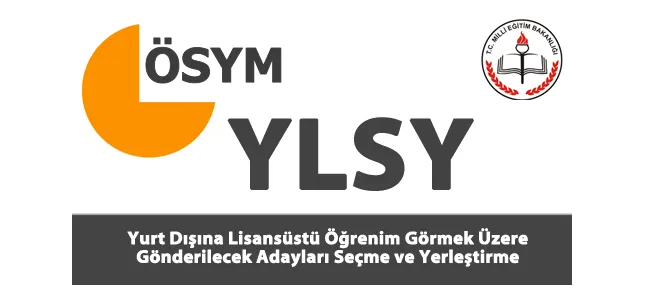 Milli Eğitim Bakanlığı, 2019 YLSY başvuru kılavuzunu yayımladı. Toplamda 1115 öğrenci yurt dışına gönderilecek. Başvurular 7 ila 26 Ağustos 2019 tarihleri arasında alınacak.