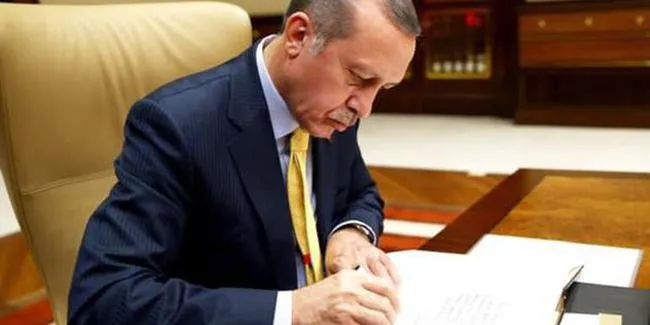 Cumhurbaşkanı  Erdoğan, 5 Üniversiteye Rektör atadı